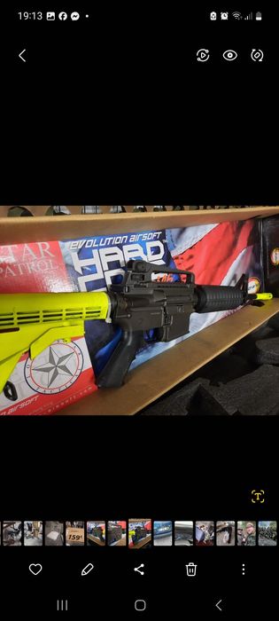 Réplica Airsoft M4 Evolution Lone Star