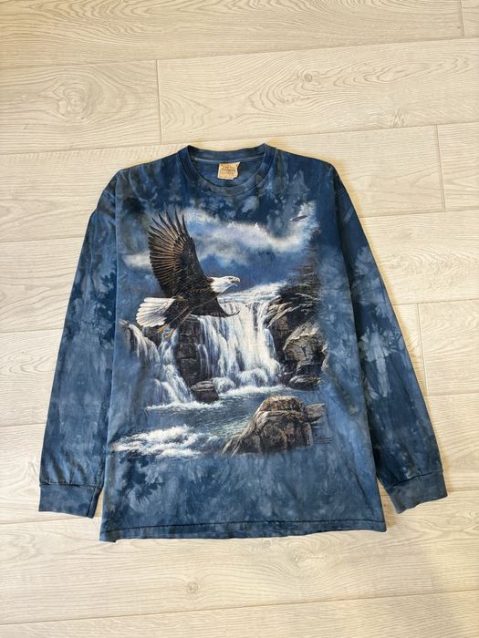 Лонгслив вінтажний мерч the mountain vintage 2000s
