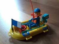 Playmobil Pescador + barco + acessórios