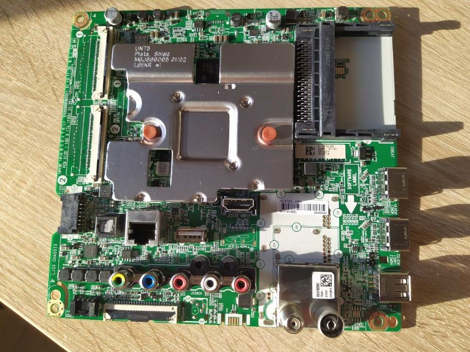 placa mainboard tv led smart tv lg 55