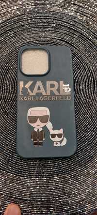 Nowe silikonowe etui IPHONE 13PRO Karl Lagerfeld