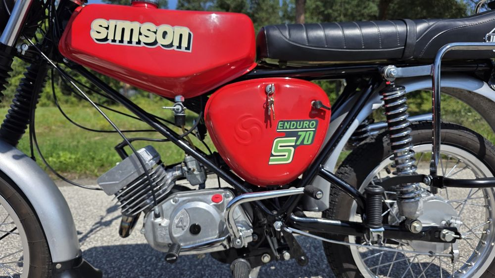 Simson s51 Enduro 4 biegowy Zarejestrowany Odrestaurowany Transport