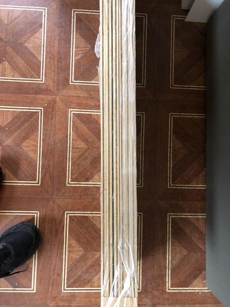 Panele ścienne sufitowe 120m2 90cmx30 cm Drewno formirowane 12mm lamel
