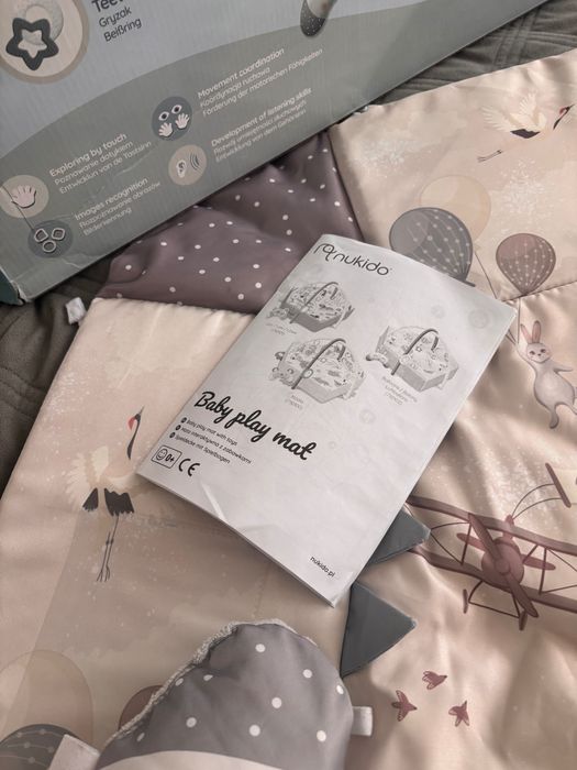 Mata interaktywna nukido balloons plus rożek od niemowlaka