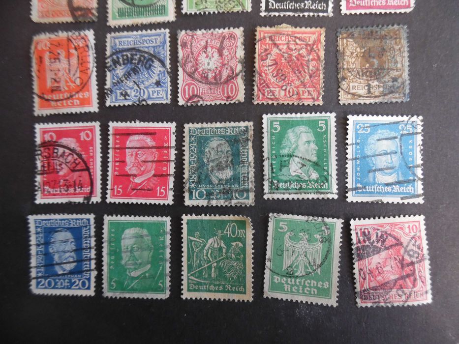 Selos Alemanha Nazi 1939/45- Lote de selos  usados