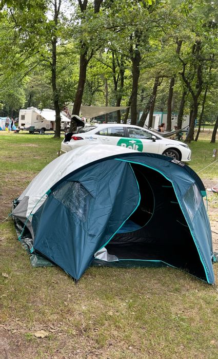 Namiot kempingowy Quechua MH100 Fresh&Black XL, 3-osobowy