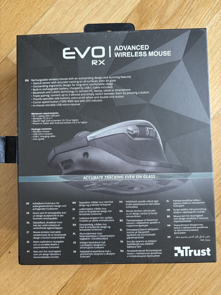 EVO RX advanced wireless mouse trust . Ігрова миша, нова