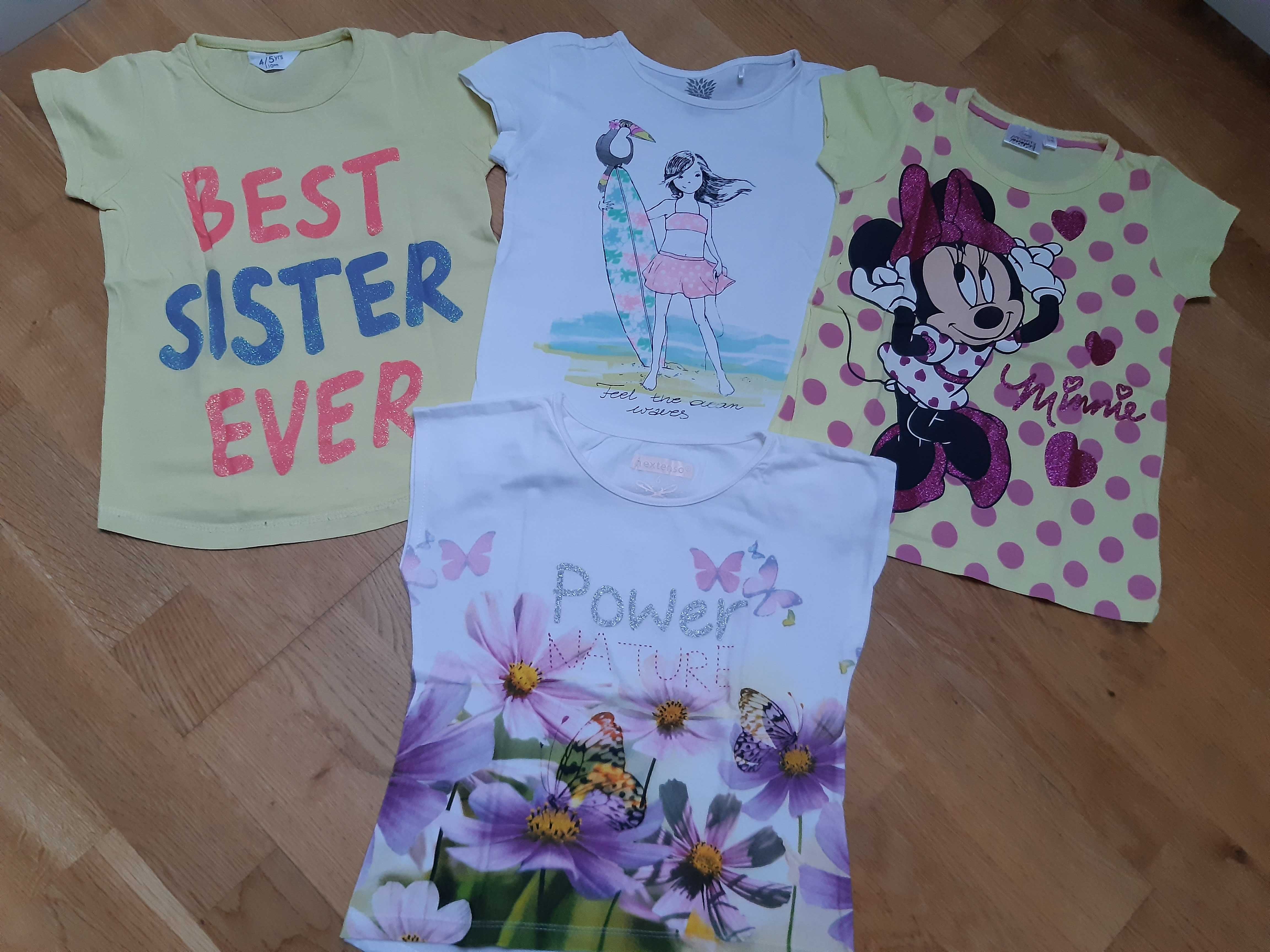 Zestaw Bluzkek T-shirt 110/116
