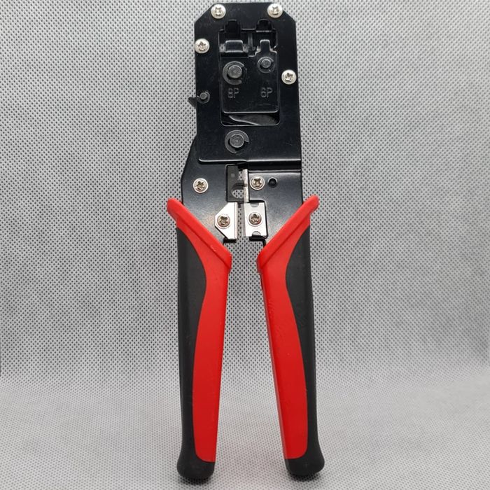 Alicate de cravar fichas RJ45