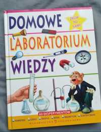 NOWA Książka dla dzieci Domowe laboratorium wiedzy - zrób to sam