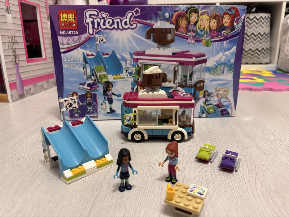 Конструктор Bela (аналог Lego)  Friends Гірськолижний курорт 254 дет.