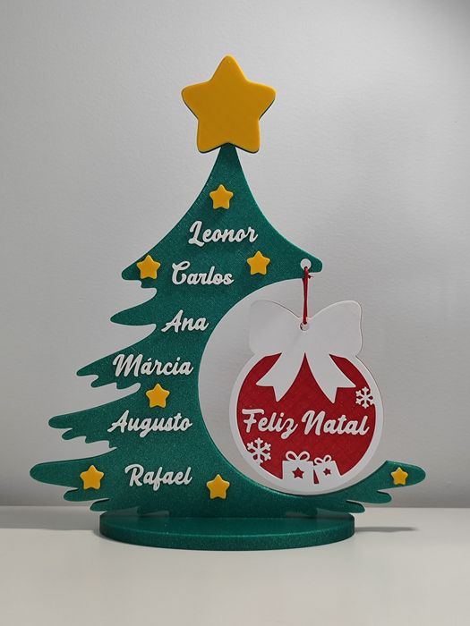 Árvore de Natal personalizada