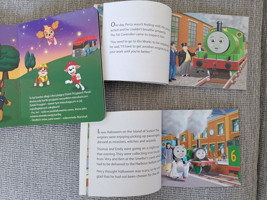 Zestaw książeczek dla dzieci Psi Patrol Słodkich snów pieski, Diesel,