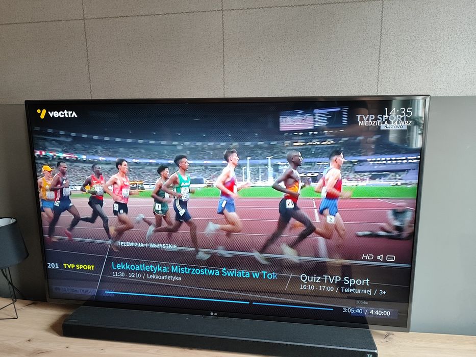 Telewizor LG 55LF652V, 55 cali, LED, FULL HD bez podstawki.