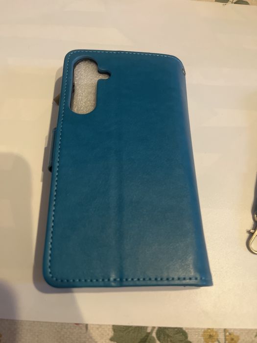 Etui portfel niebieski do samsung Plus i innych modeli