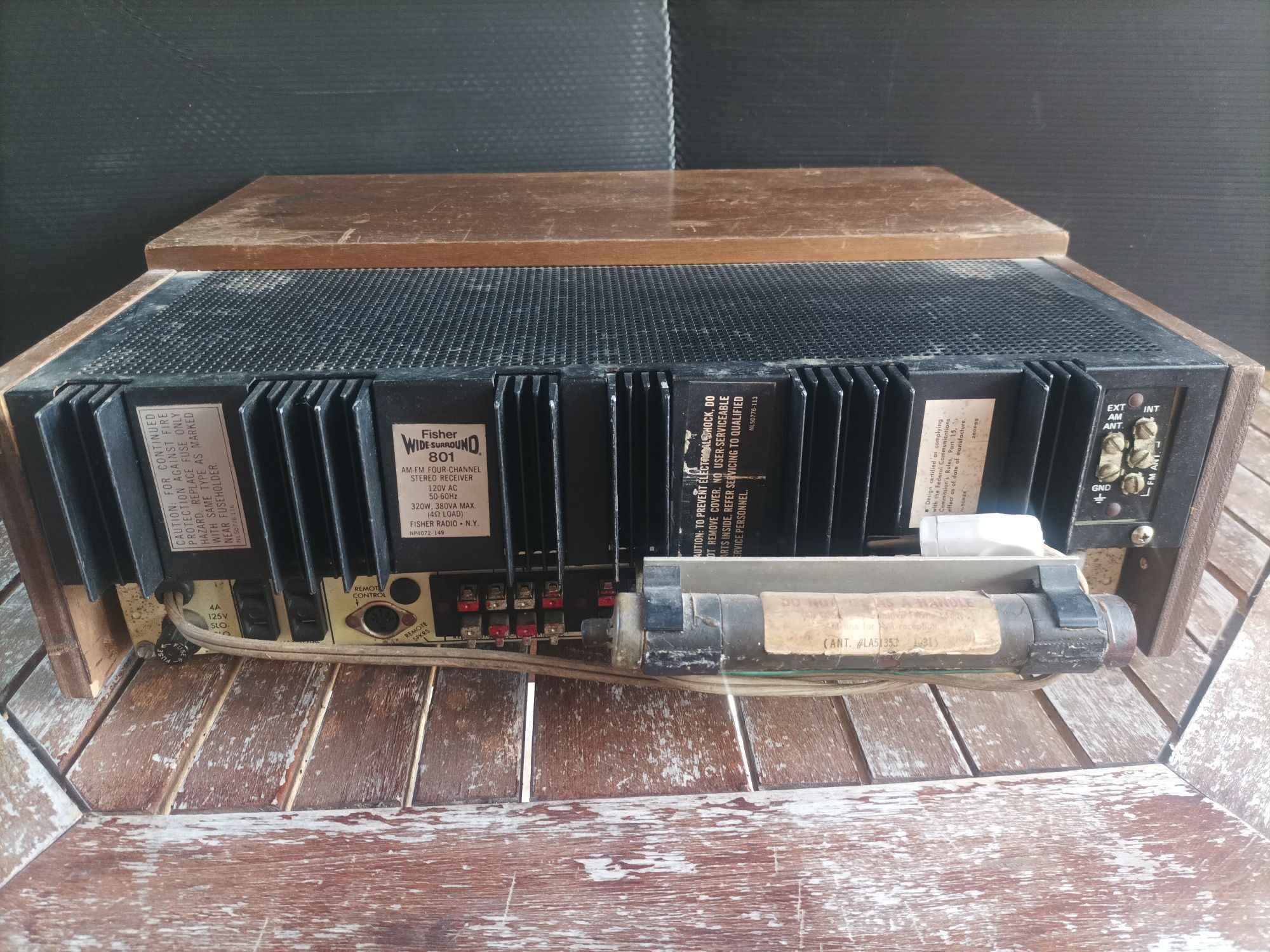 Fisher Wide Surround 801 Stereo Receiver