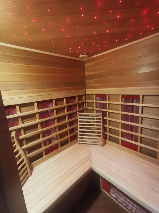 Okazja rodzinna sauna sucha na podczerwień typu infrared XL