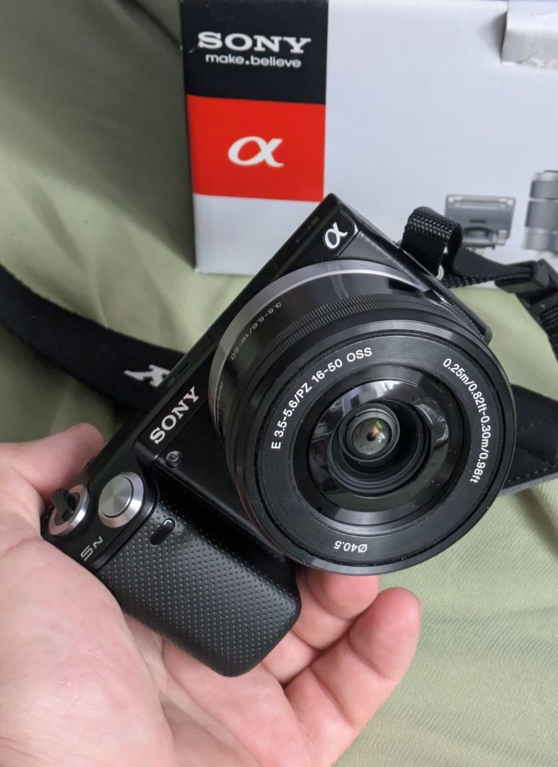 Sony NEX-5N jak nowy 2,2K zdjęć ZESTAW