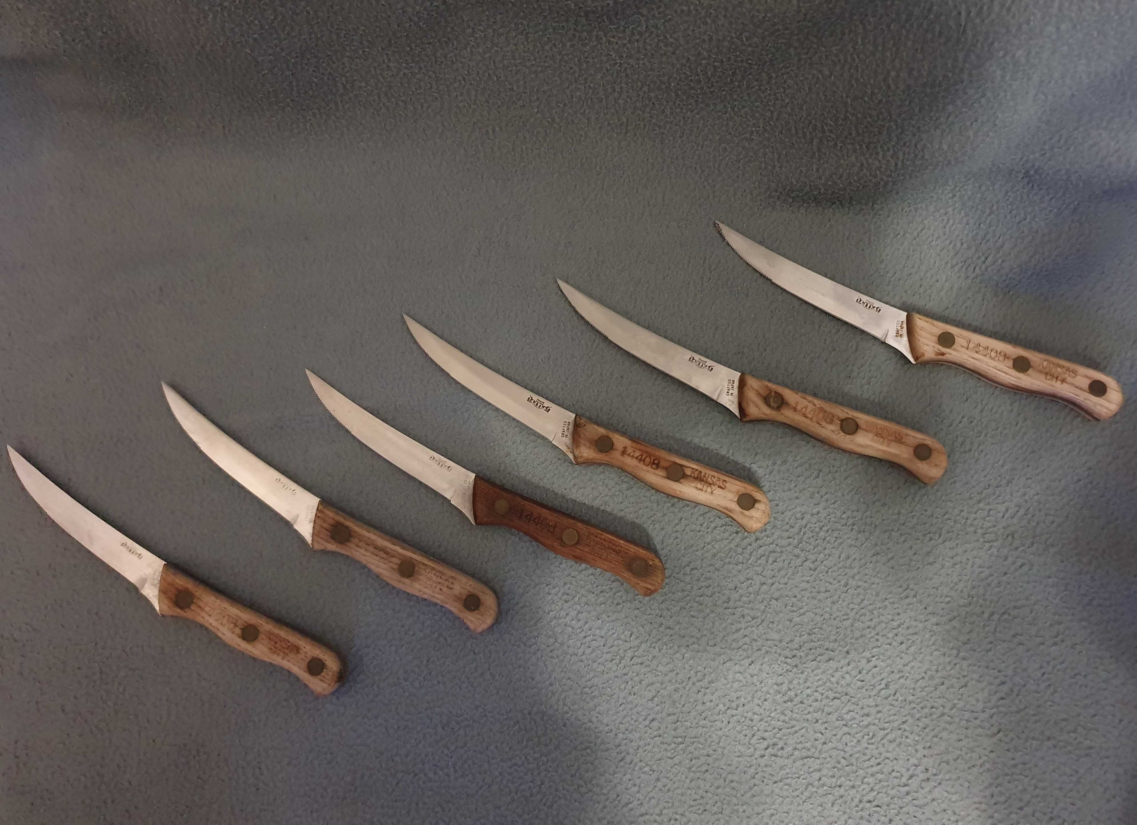 Facas de cozinha Japonesas Kansas City 14408, Kit 6 Facas - Japão