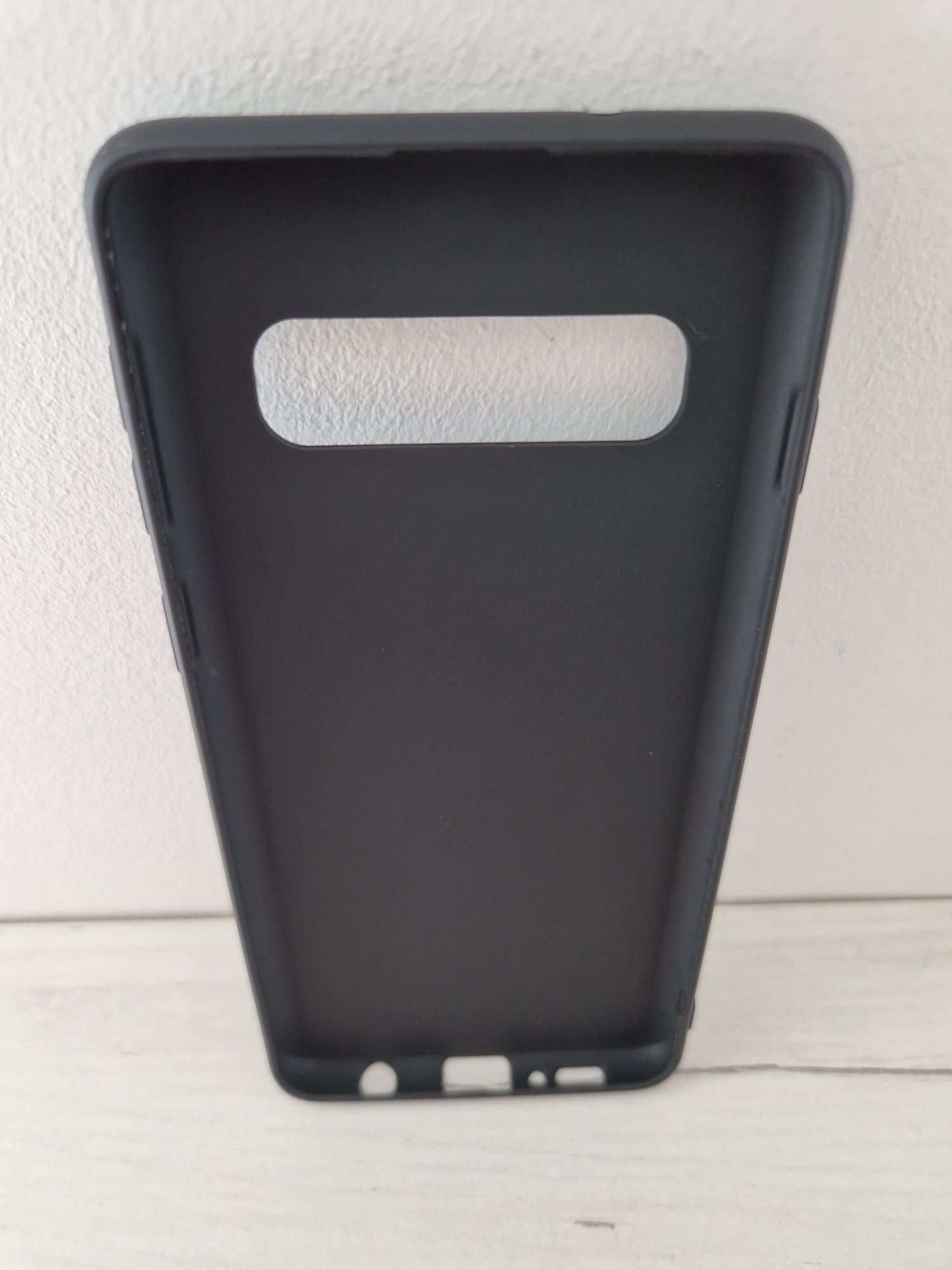 Back Case MATT do SAMSUNG GALAXY S10 Plus Czarny