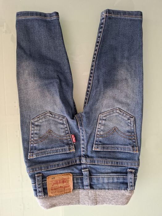 Calças Ganga Levis Bebe - Tamanho 9M ORIGINAIS