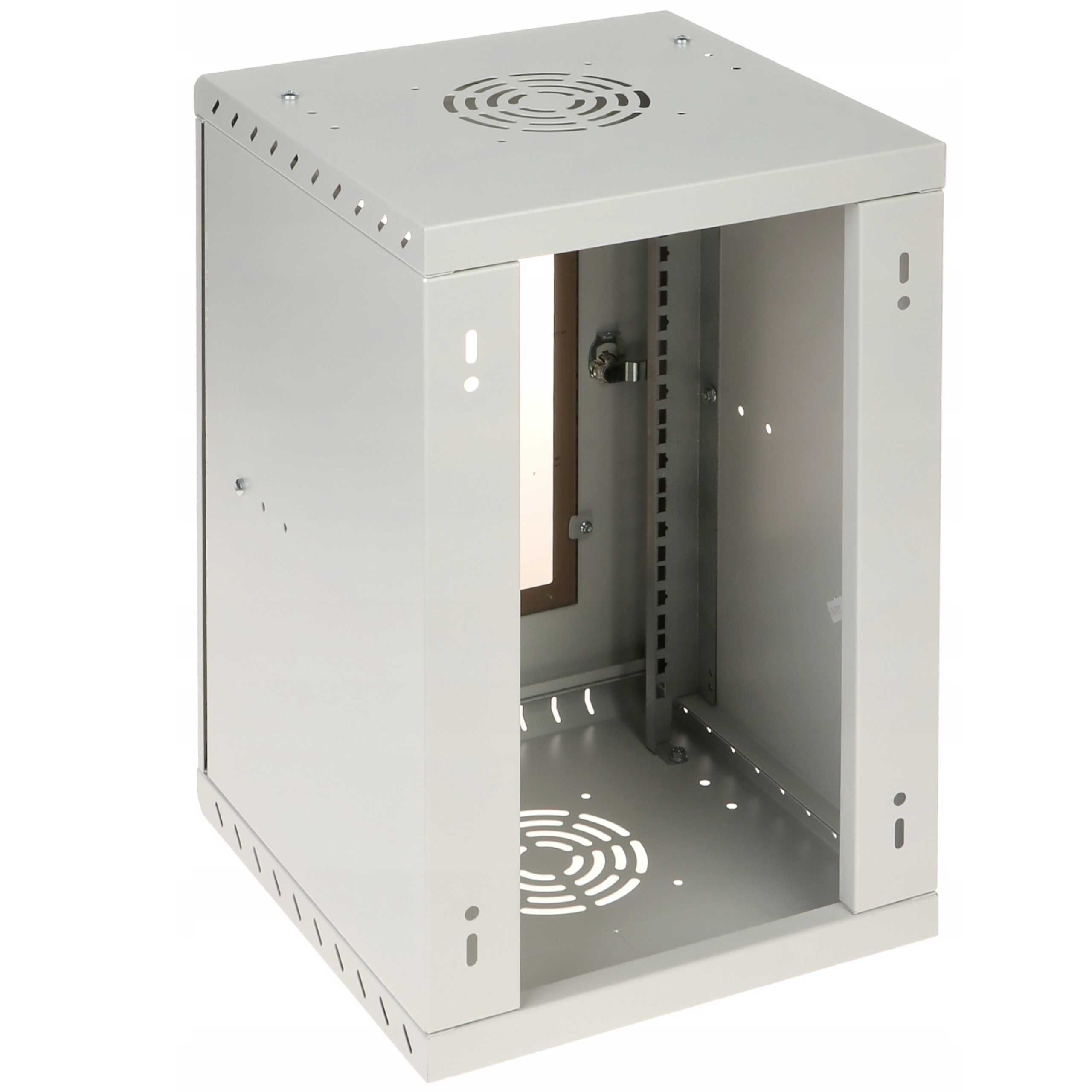 Szafa Serwerowa Sieciowa Wisząca RACK 10" 9U 300mm Metalowa Stalflex