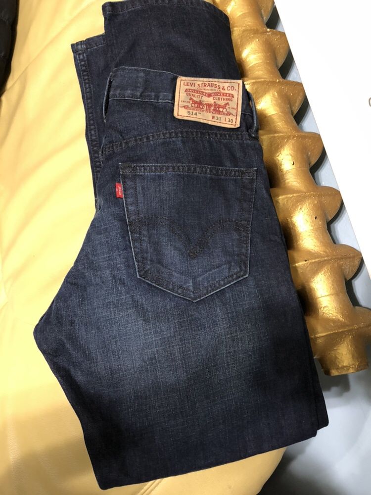 Джинсы Levis 514 Slim Straight W 31 L 30 штаны мужские levi’s