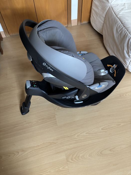 Conjunto Cybex Balios S - Ovo, cadeira e base Isofix