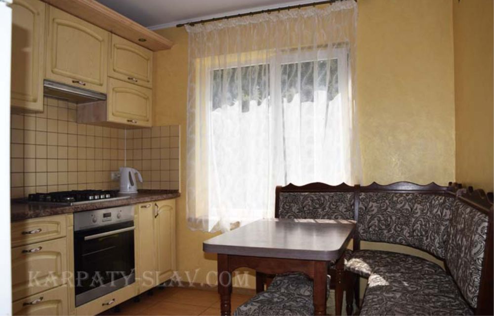 Житло в Карпатах. Басейн, чан. Славське