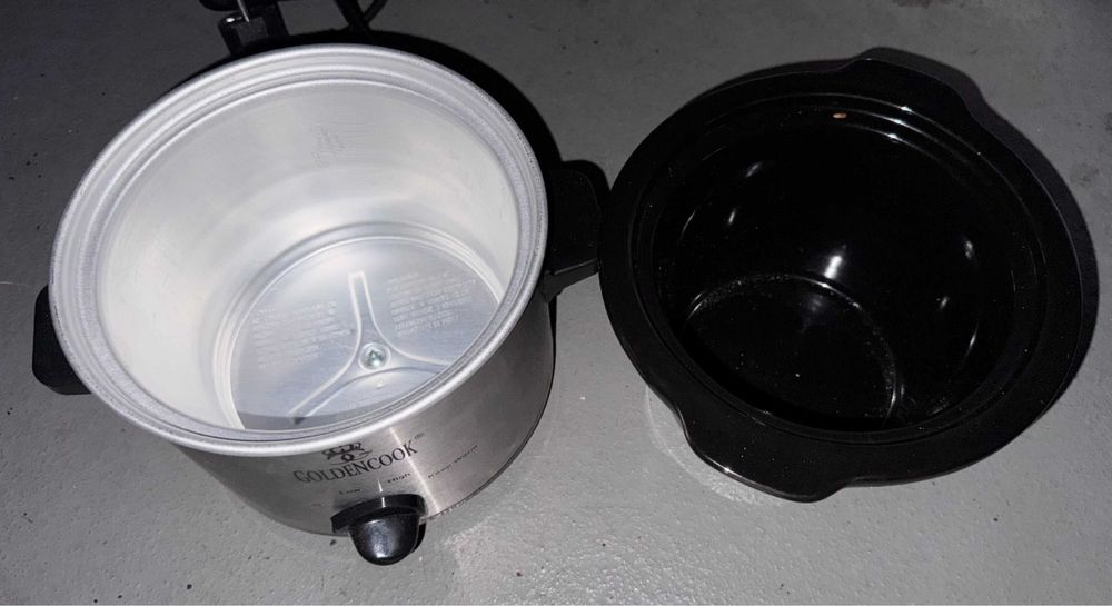 Garnek elektryczny z wkładem ceramicznym - Goldencook Soleto GEK-300