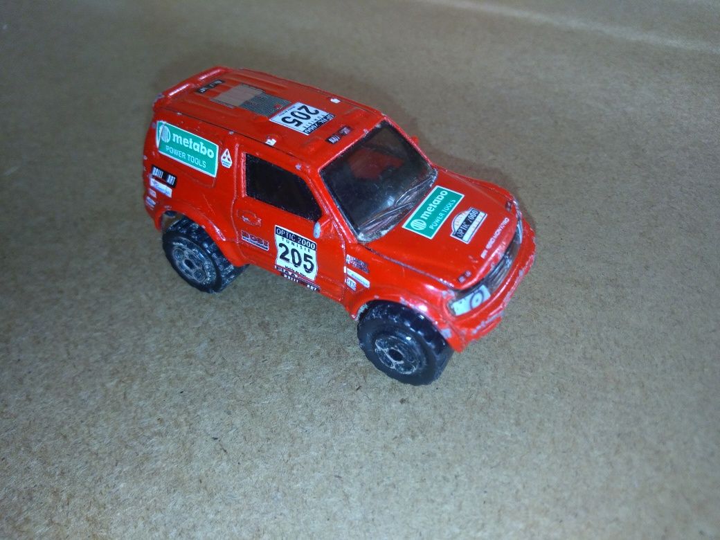 Raro carro miniatura Jeep Dakar