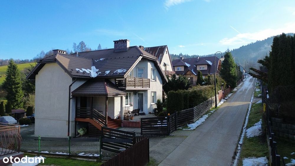 Dom na 9 arowej działce blisko Krynicy-Zdroju