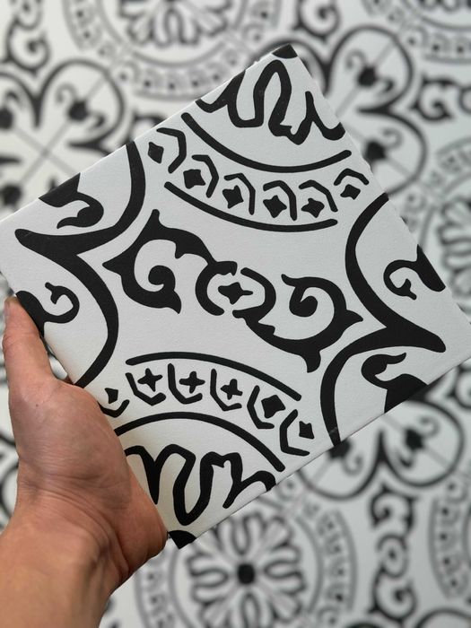 Płytki GRES Patchwork 20 X 20 Cigno Czarno Białe ATEM Gatunek 1 NOWOŚĆ