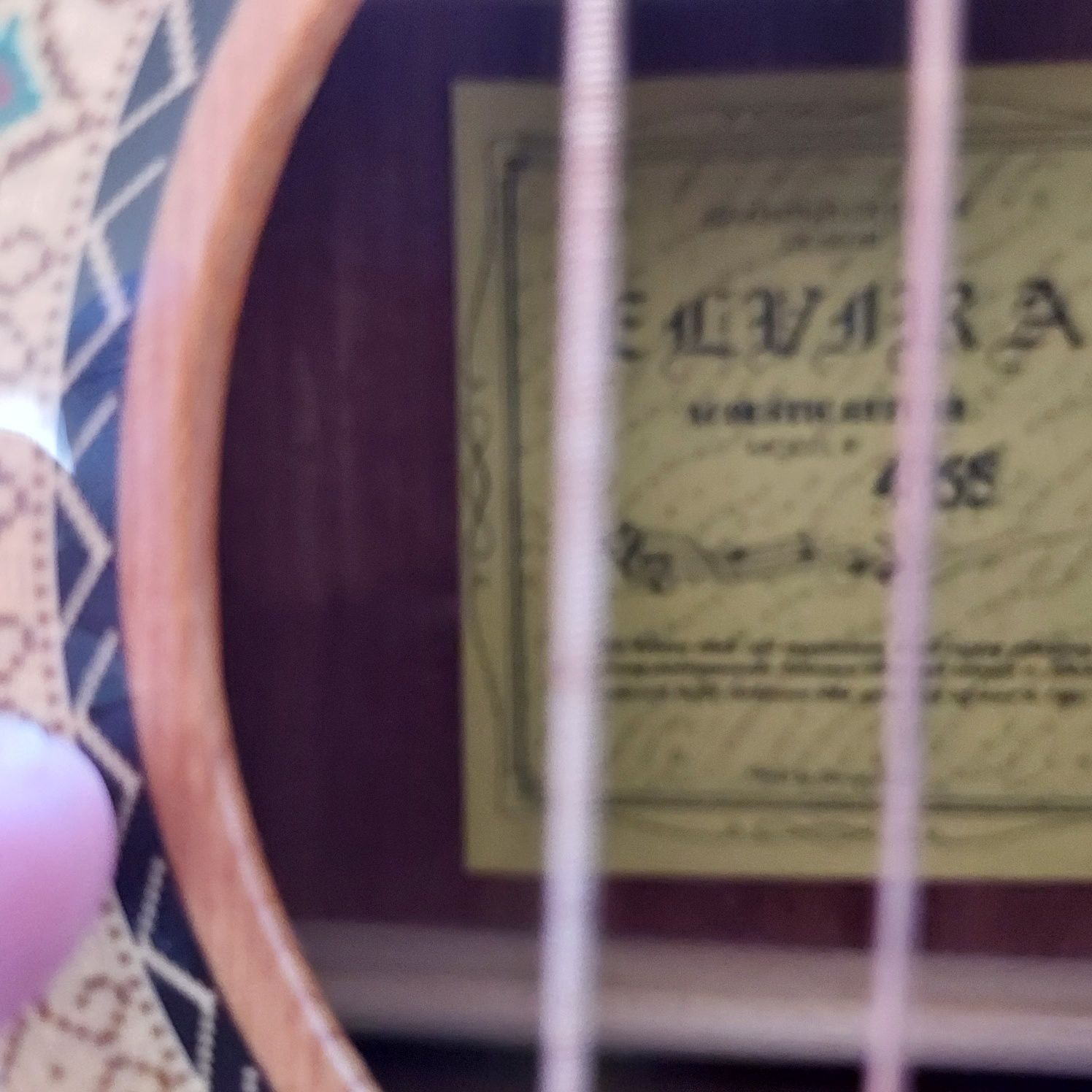 Gitara Hiszpanska ELVIRA wraz Case
