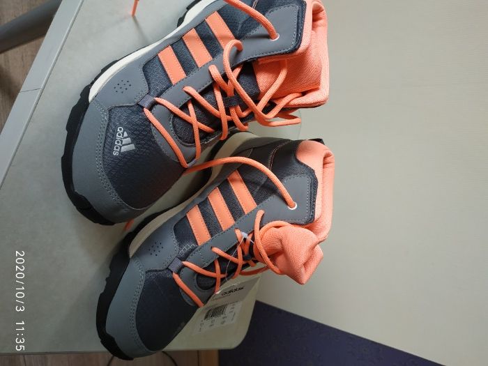 Новые ботинки Адидас Adidas HYPERHIKER K US 6 стелька 25 см