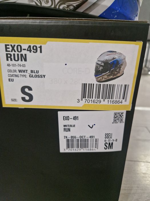 Kask inegralny Scorpion EXO rozm.S Nowy!!