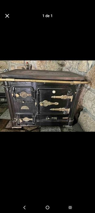 Fogão a lenha para aquecimento central