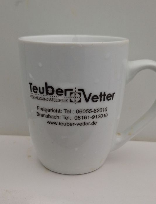 Kubek budowlany biały