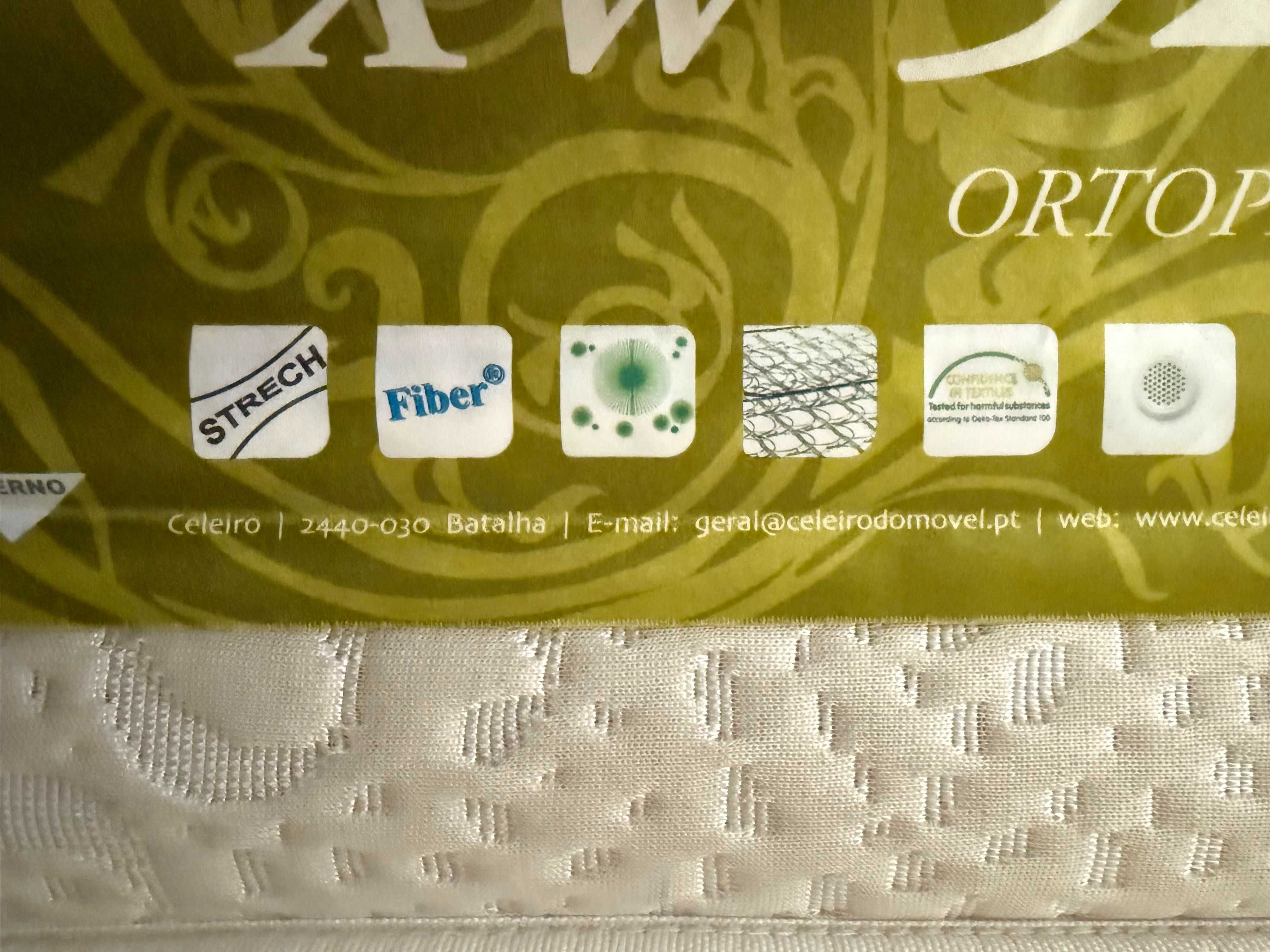 Mobíilia de quarto solteiro com estrado e colchão | CEREJEIRA