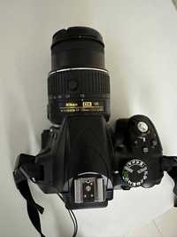 Lustrzanka Nikon D3300, 18-55mm, pilot zdjęć, stan idealny.