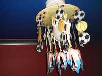 Lampa do pokoju chłopca Fana piłki nożnej itp.