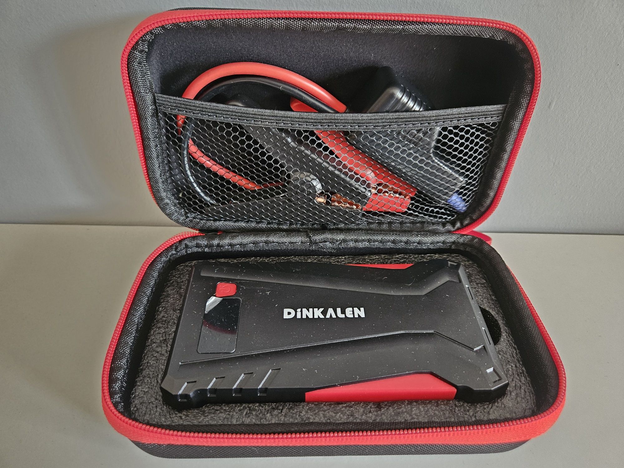 Urządzenie do uruchamiania awaryjnego samochodu DINKALEN 12800 mAh