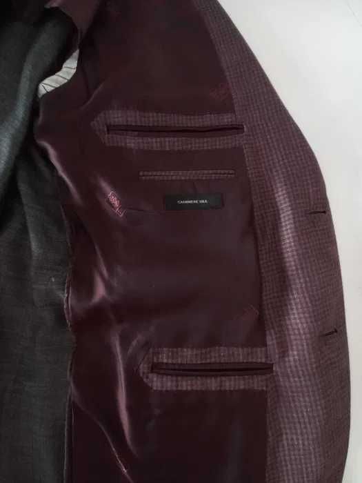 Blazer ZEGNA cinza xadrez XL como NOVO