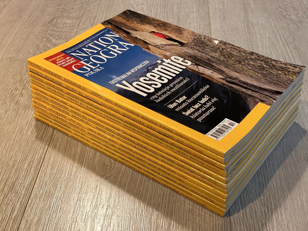 National Geographic magazyn rok 2011 komplet