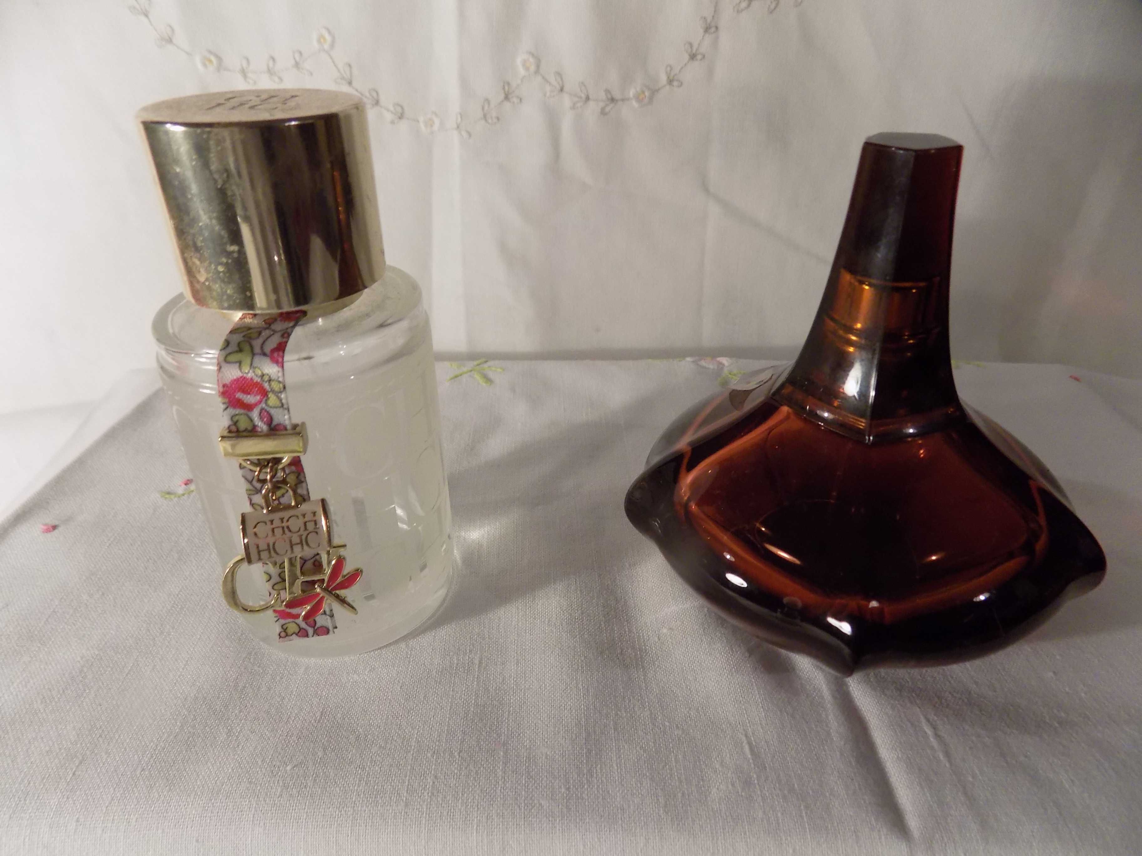 Flakony po markowych  perfumach  - 6  szt.