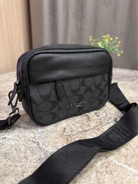‼️АКЦІЯ‼️Сумка Coach чоловіча — стильний месенджер. ТОП