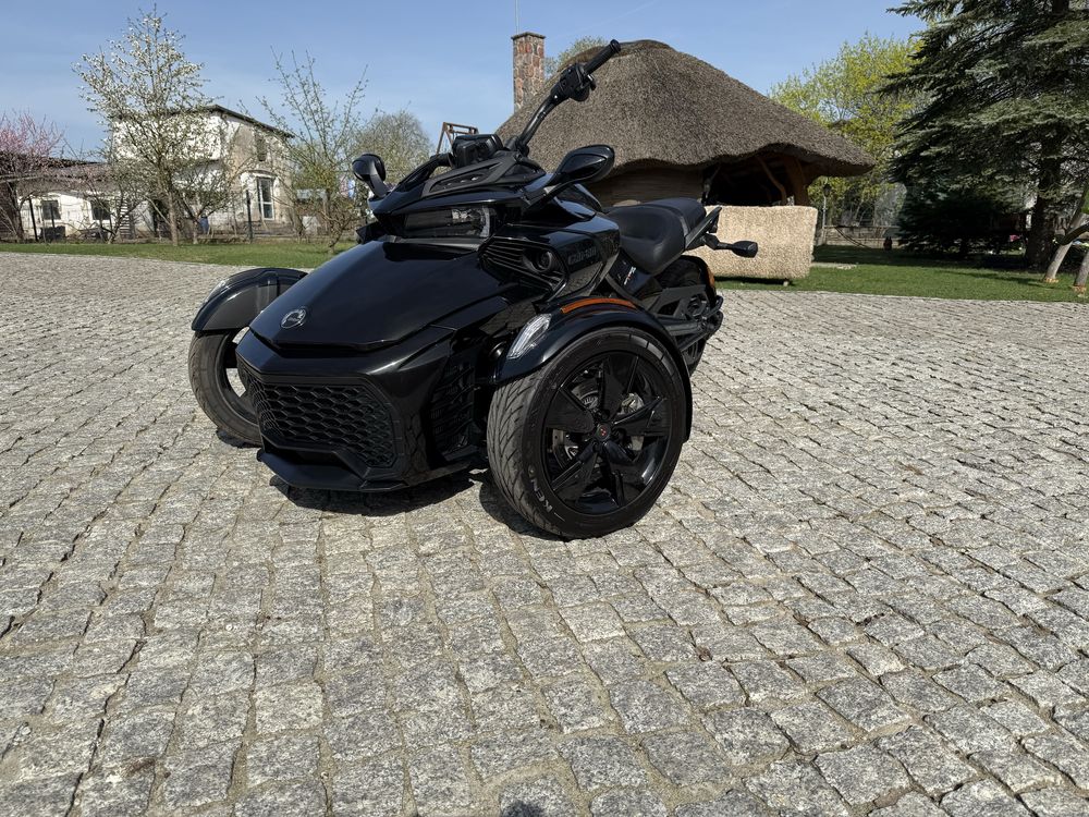 CAN AM SPYDER F3 1330cc 2400km przebieg, na kat. B, 2023r super stan