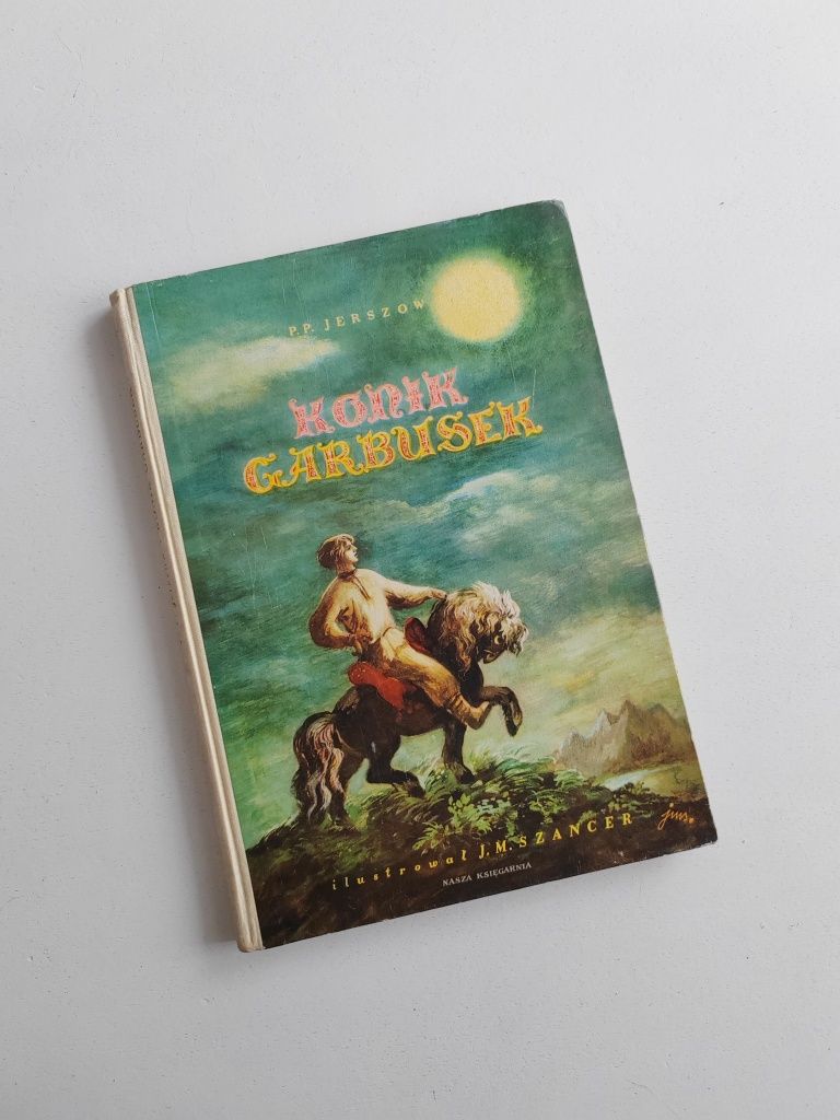 Książka prl Konik Garbusek 1963 rok Jan Marcin Szancer