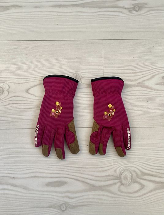 Rękawiczki do jazdy konnej (na rowerze) Biltema roz. 5