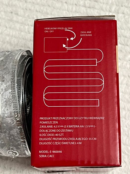 Wstążka LED na baterie